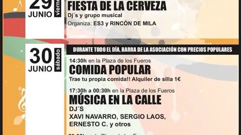 Fiestas de la juventud 2018 en Corella