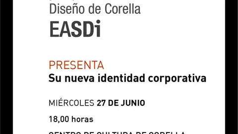 Presentaci&oacute;n de la nueva Identidad Visual Corporativa de la EASDi Corella