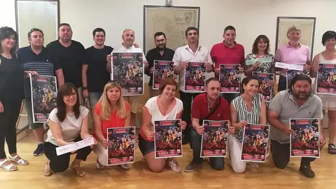 Presentaci&oacute;n del concierto ben&eacute;fico a favor de ANFAS en el Sal&oacute;n de Plenos del Ayuntamiento de Ribaforada