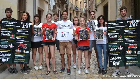 Tuteran Jai presenta su promaci&oacute;n para estas Fiestas de Tudela 2018