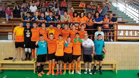 Equipo cadete del Aspil Vidal