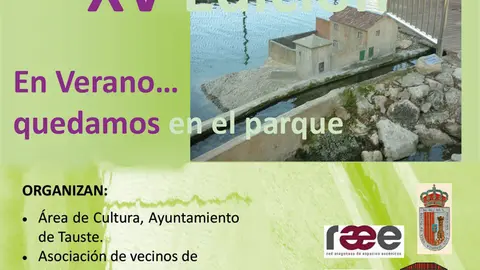 XV En verano&hellip; quedamos en el parque de Tauste