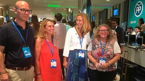 Representantes navarros en el Congreso del PP
