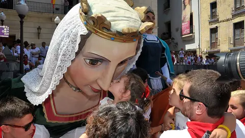 Beso de despedida a los Gigantes