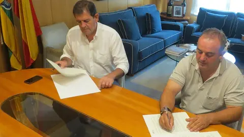 I&ntilde;igo Nagore y Jes&uacute;s Mart&iacute;nez Nalda