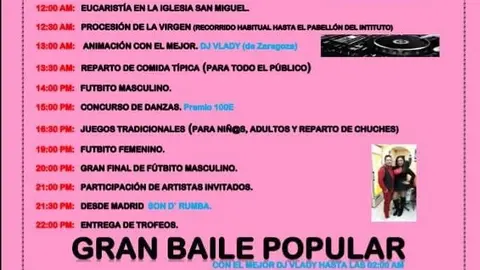 Fiestas de la Virgen del Cisne 2018 en Alfaro