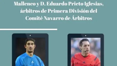 Charla en Tudela 'El f&uacute;tbol una pasi&oacute;n, el arbitraje una devoci&oacute;n'