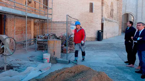 Las autoridades han visitado a comprobar el estado de las obras