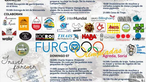 FurgoOlimpiadas en &Aacute;greda