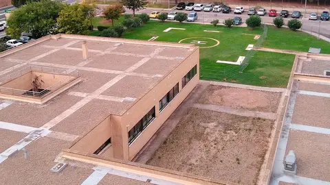 Vista a&eacute;rea del espacio donde se construir&aacute; el nuevo edificio