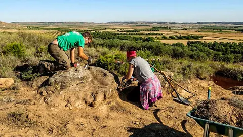 Arqueolog&iacute;a en Cascante