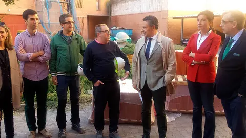 Visita a las obras de los juzgados de Calahorra