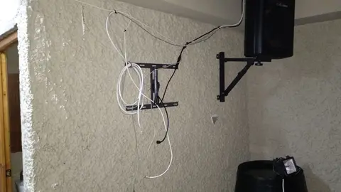 Se llevaron una televisi&oacute;n nueva de 50 pulgadas que estaba bien anclada