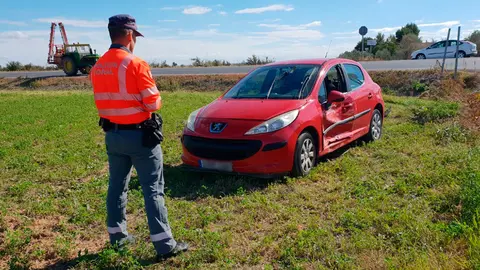 Accidente atendido por Polic&iacute;a Foral