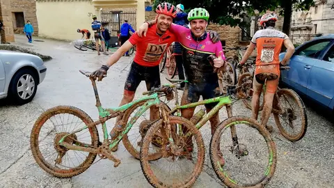 Tito Espada junto a su colega Jos&eacute; Luis Lukas Rioja