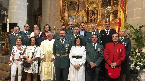 En Cintru&eacute;nigo la Guardia Civil celebr&oacute; el pasado 12 de octubre, Festividad del Pilar, el D&iacute;a de la Hispanidad