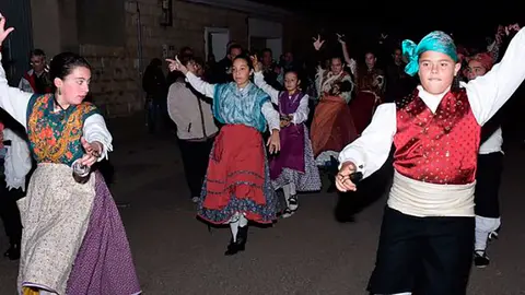 Ronda jotera celebrada en Bardenas el a&ntilde;o pasado