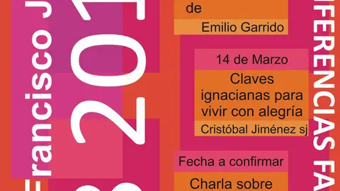 Conferencias familias 2018-2019 del Colegio San Francisco Javier de Tudela