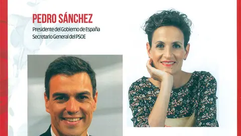 D&iacute;a de la Rosa en Cascante acto pol&iacute;tico con Pedro S&aacute;nchez y Mar&iacute;a Chivite
