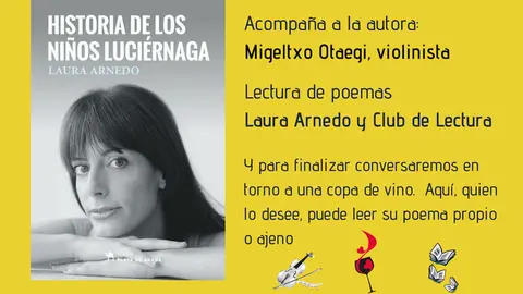 Presentaci&oacute;n en Murchante de poemario 'Historia de los ni&ntilde;os luci&eacute;rnaga' de Laura Arnedo