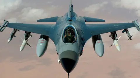 Un avi&oacute;n de combate