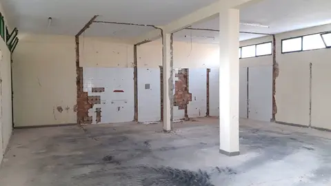 Ya han empezado las obras en el vestuario