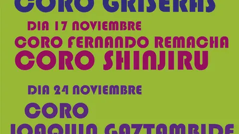 X Encuentros Fernando Remacha en Tudela