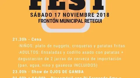 November Fest 2018 en Cortes