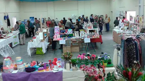 Feria de artesan&iacute;a del a&ntilde;o pasado en Las Pedrosas
