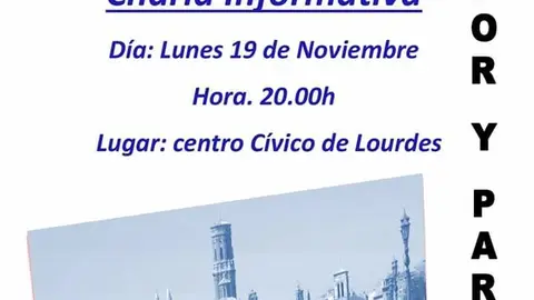 Charla informativa 'Vecinos por Tudela'