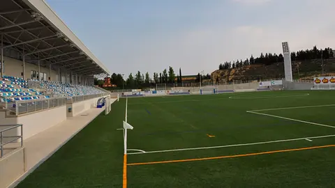 Campo de f&uacute;tbol  del Ejea
