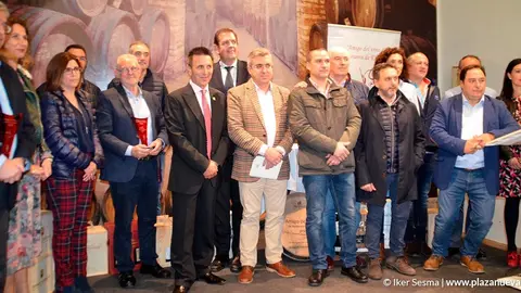 Presentaci&oacute;n de los primeros Riojas de la a&ntilde;ada 2018 de Aldeanueva de Ebro
