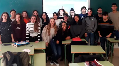 Alumnos del Valle del Ebro participantes en las p&aacute;ginas web 2