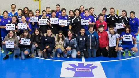 El equipo de f&uacute;tbol sala femenino de Murchante