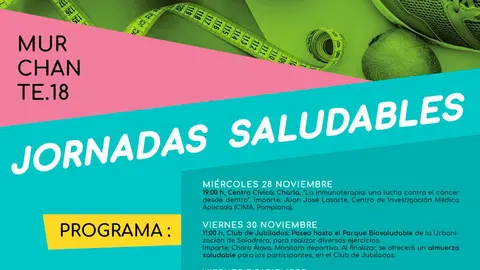 Jornadas Saludables 2018 en Murchante