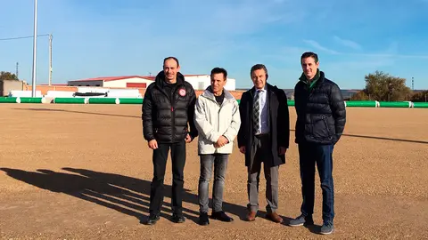 Campo de f&uacute;tbol de Aldeanueva de Ebro