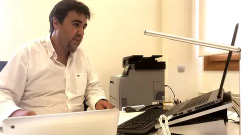 Mario Fabo, alcalde de Marcilla