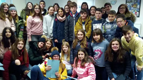 Alumnos del IES Alhama de Corella en Inglaterra
