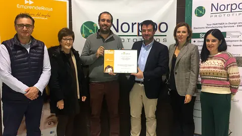 Francisco Javier Gamen y Pablo de Vicente reciben el diploma