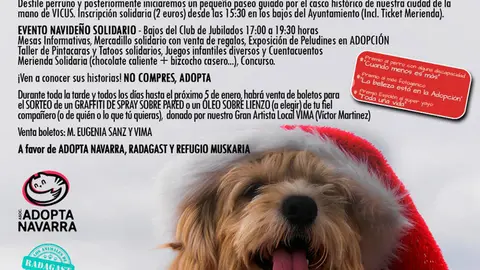 Navidades caninas en Cascante