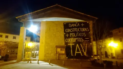 Protesta por el TAV