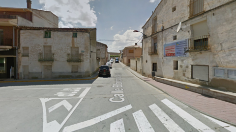 Calle Blanca de Navarra en Milagro