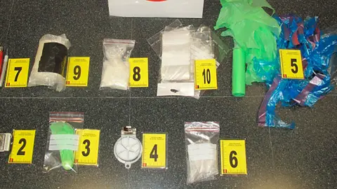 Incautaci&oacute;n realizada al detenido