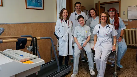 Equipo de la Unidad Asistencial de Cardiolog&iacute;a