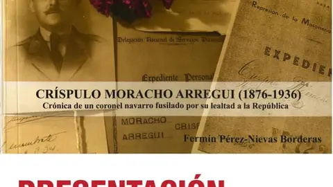 Presentaci&oacute;n en Corella del libro 'Cr&iacute;spulo Moracho Arregui, (1876-1936)' de Ferm&iacute;n P&eacute;rez-Nievas Borderas