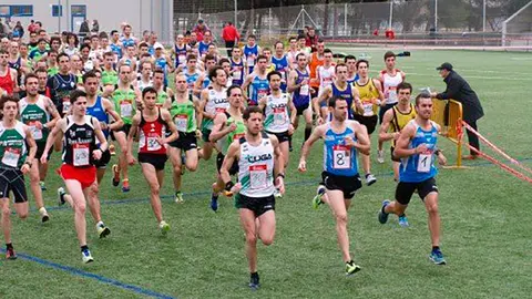 Atletas corriendo en Tudela