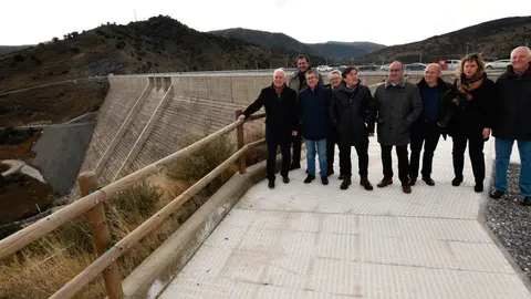 Visita a la presa de Enciso