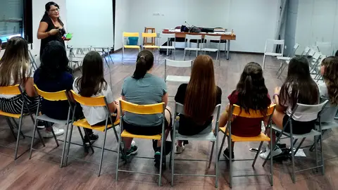 Una de las reuniones celebradas en Corella