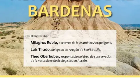 Debate en Tudela 'Diferentes visiones sobre Bardenas'