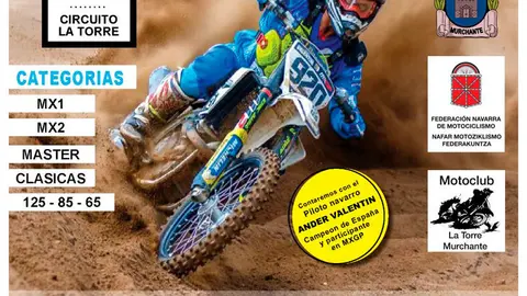 Campeonato Vasco-Navarro de motocross en Murchante